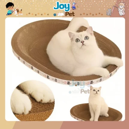 Bàn cào móng cho mèo hình oval