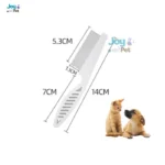 Lược chải ve rận chó mèo loại bỏ lông rụng hiệu quả