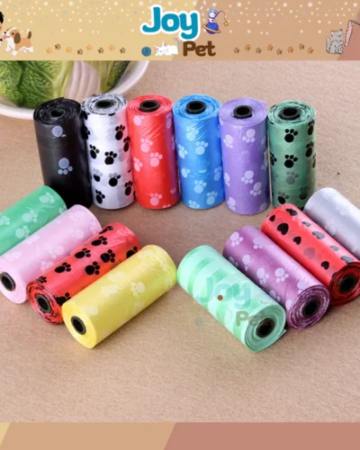 Túi ni lông đựng phân cho mèo và cho tiện lợi khi đi ra ngoài