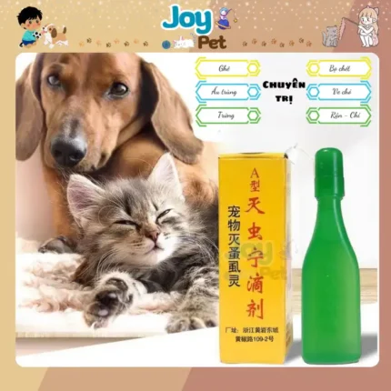 Nhỏ gáy trị ve chó, rận cho mèo và chó giá rẻ