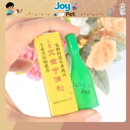 Nhỏ gáy trị ve chó mèo hiệu quả